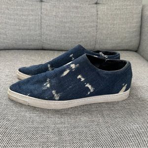 Stella McCartney Nash Denim Slip Ons
